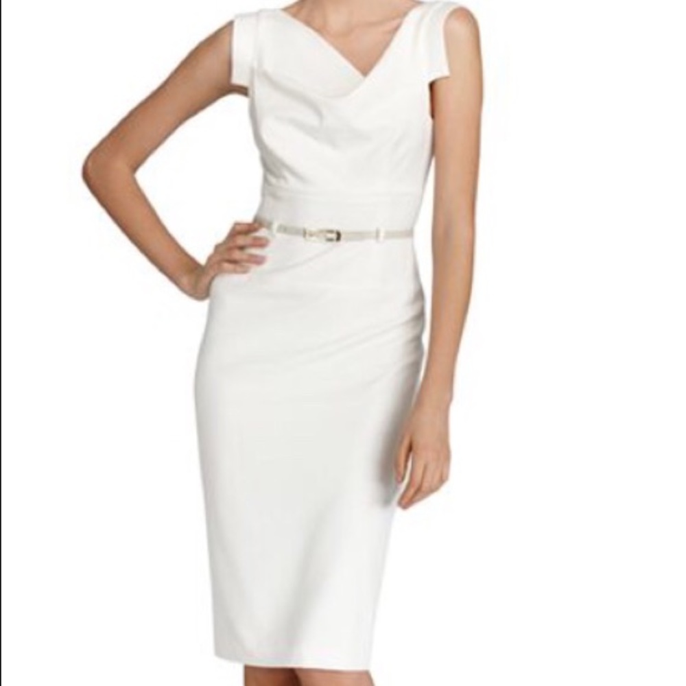 Black Halo Jackie Sheath dress. Sz 6